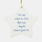 Westie kerstversiering keramisch ornament (Achterkant)