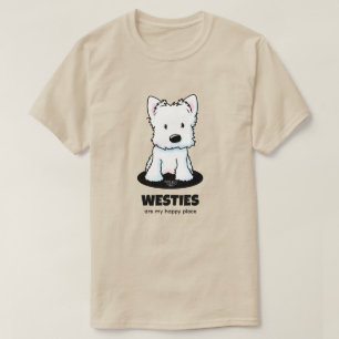 Westie KiniArt T-shirt