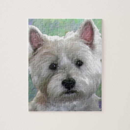 WESTIE LEGPUZZEL (Verticaal)