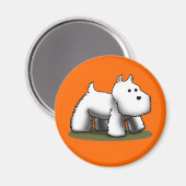 Westie Magnet (Recto/Verso)