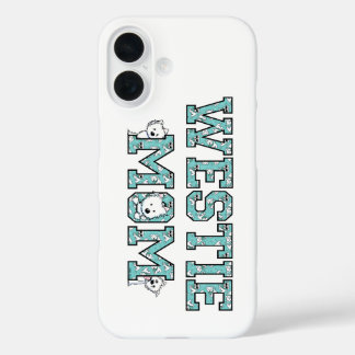 Westie mama iPhone 16 hoesje