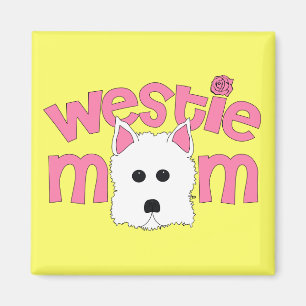 Westie mama magneet