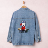 Westie Maman KiniArt Denim Veste (Hangar)
