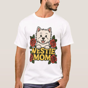 Westie Moeder T-shirt