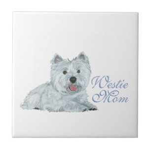 Westie Moeder Tegeltje