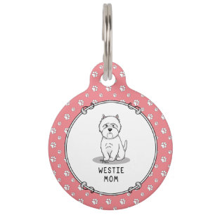 Westie-moeder - West Highland White Terrier-moeder Huisdierpenning