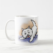 Westie-Mok Koffiemok (Links)