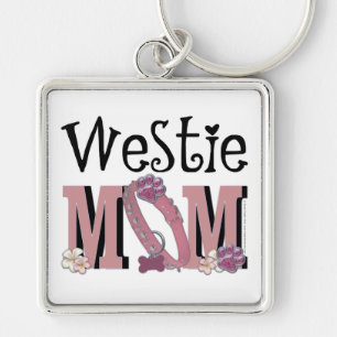 Westie MOM Sleutelhanger
