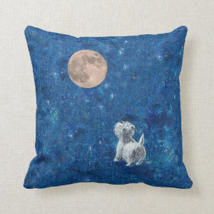 Westie Moon KUSSEN