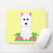 Westie Muismat (Met muis)