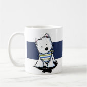 Westie Nautical KiniArt Mok (Links)