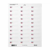 Westie Obama Return Address Label (Full Sheet)