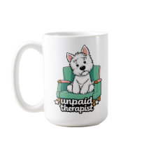 Westie - onbetaalde therapeut
