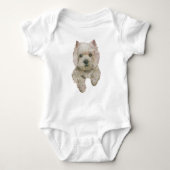 Westie One-Piece Bodysuit (Voorkant)