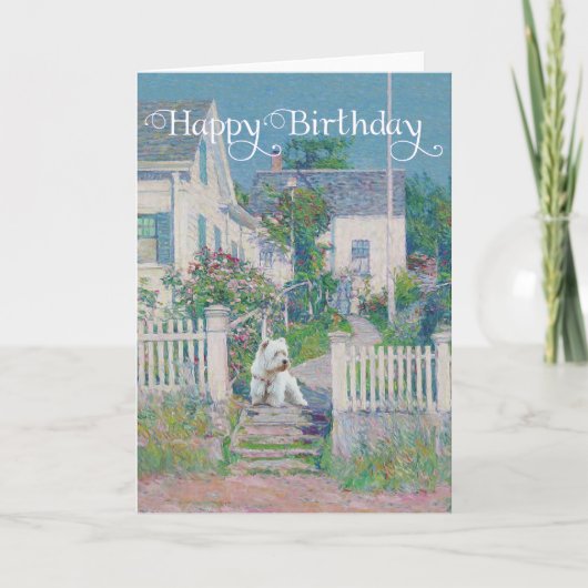 Westie op Guard Kaart (Voorkant)