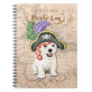 Westie Pirate Notitieboek