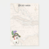 Westie Pirate Post-it® Notes (Voorkant)