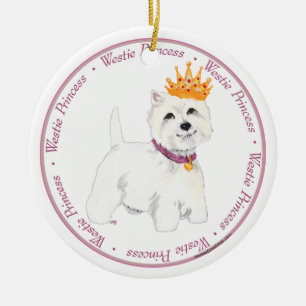 Westie Prinses Ornament