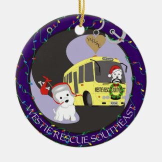 Westie Redcue South-East Kerstversiering Keramisch Ornament