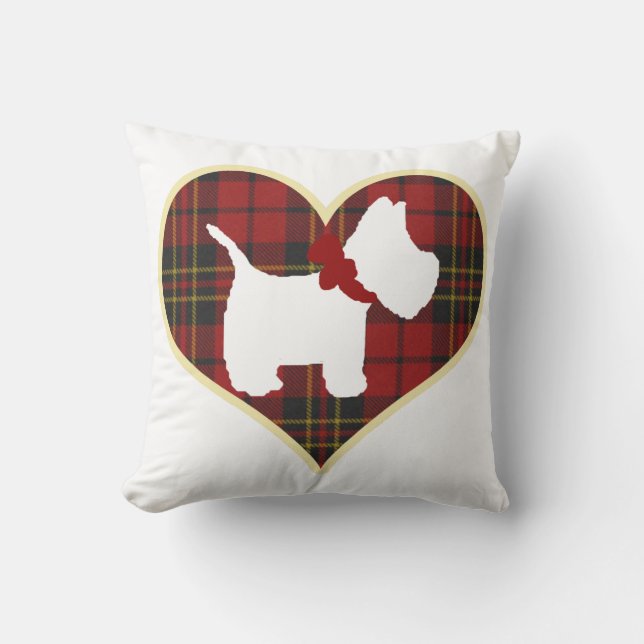 Westie right kussen (Voorkant)