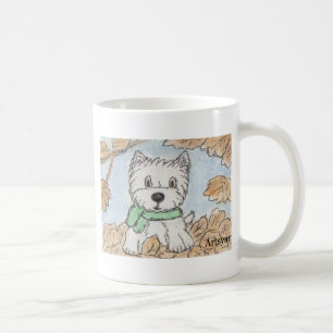 WESTIE SCARF KOFFIEMOK