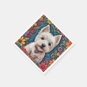 Westie servetten (Hoek)