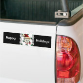Westie Sinterklaas Bumpersticker (Op Truck)