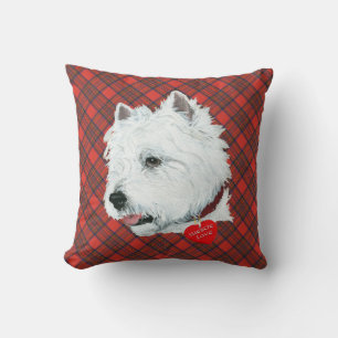 Westie sur COUSSIN Tartan