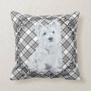 Westie sur COUSSIN Tartan