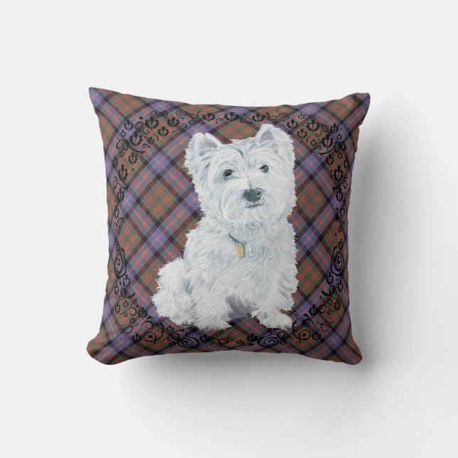 Westie sur le COUSSIN tatan (Recto)