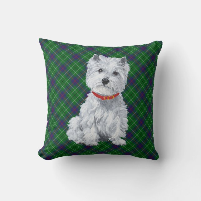 Westie sur le COUSSIN tatan (Recto)