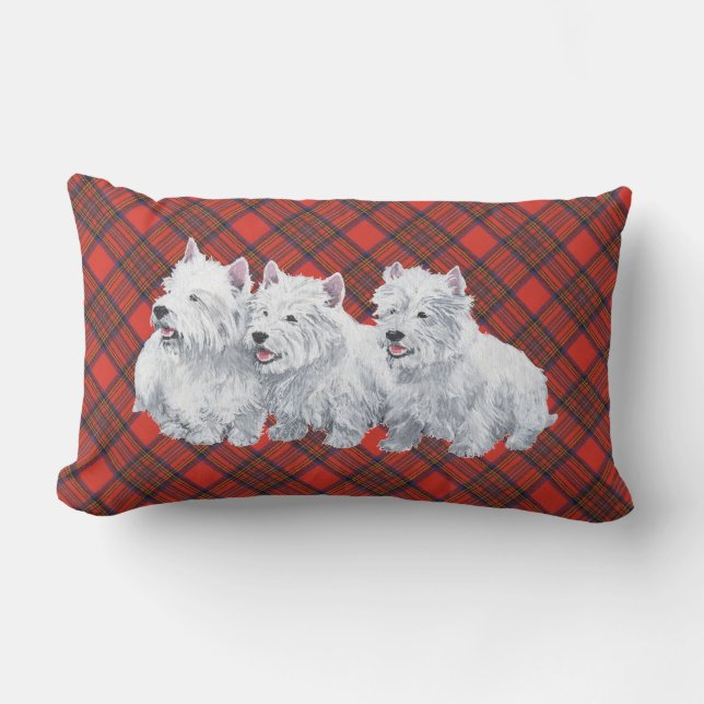 Westie sur le COUSSIN tatan (Recto)