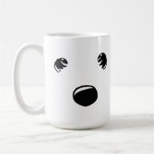 Westie Terrier Face Mug (Gauche)