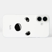 Westie Terrier Gezicht Case-Mate iPhone Case (Achterkant (horizontaal))
