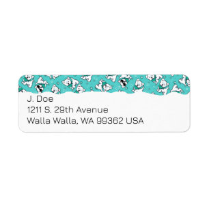 Westie Terriers Etiket