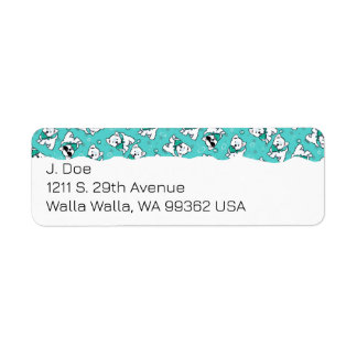 Westie Terriers Etiket