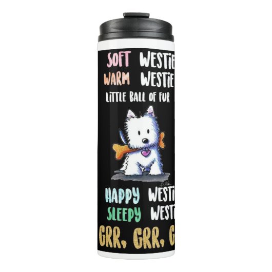 Westie Therma Tumbler Thermosbeker (Voorkant)