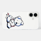 Westie Time Hoesje-Mate iPhone Case (Achterkant (horizontaal))