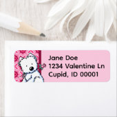 Westie Valentine Etiket (Insitu)