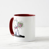 Westie Valentine Prince Mug (Devant gauche)