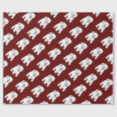 Westie West Highland White Terrier Cadeaupapier (Vlak)