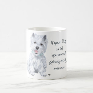 Westie Wijsheid - Vette Hond? Koffiemok