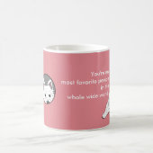 Westie Wuv vous aimez la tasse (Centre)