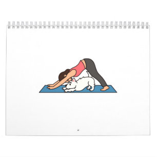 Westie Yoga Buddies Kalender