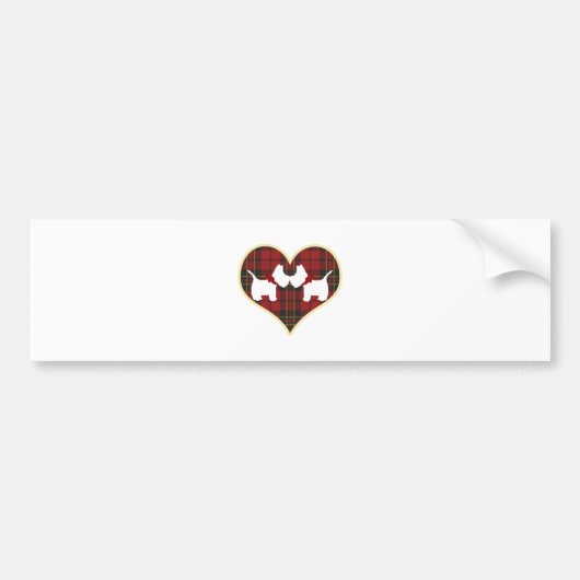 Westies Bumpersticker (Voorkant)