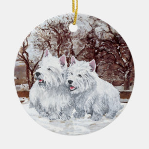 Westies Kerst Ornament