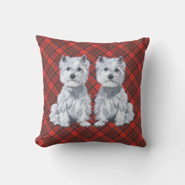 Westies sur le COUSSIN tatan (Recto)