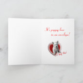 Westies Valentine.. Carte Wuf You Card (Intérieur)