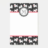 Westies West Highland White Terrier Pattern Post-it® Notes (Voorkant)