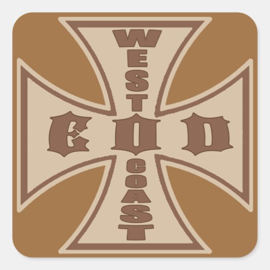 Westkust EOD Sticker (woestijn) (Voorkant)